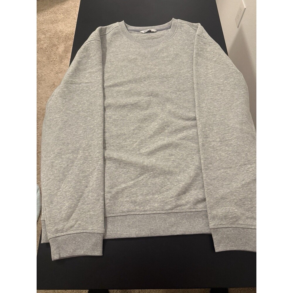 DSG Womens Crewneck Sweatshirt XLarge Heather Gray Fleece Pullover NWoT